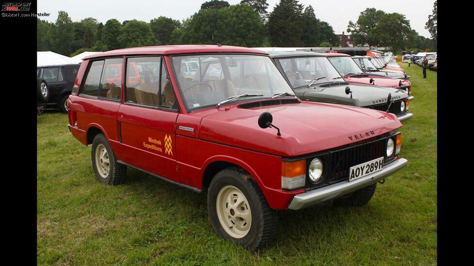 1966 begannen die Arbeiten am späteren Range Rover. Intern lief er unter der Bezeichnung 