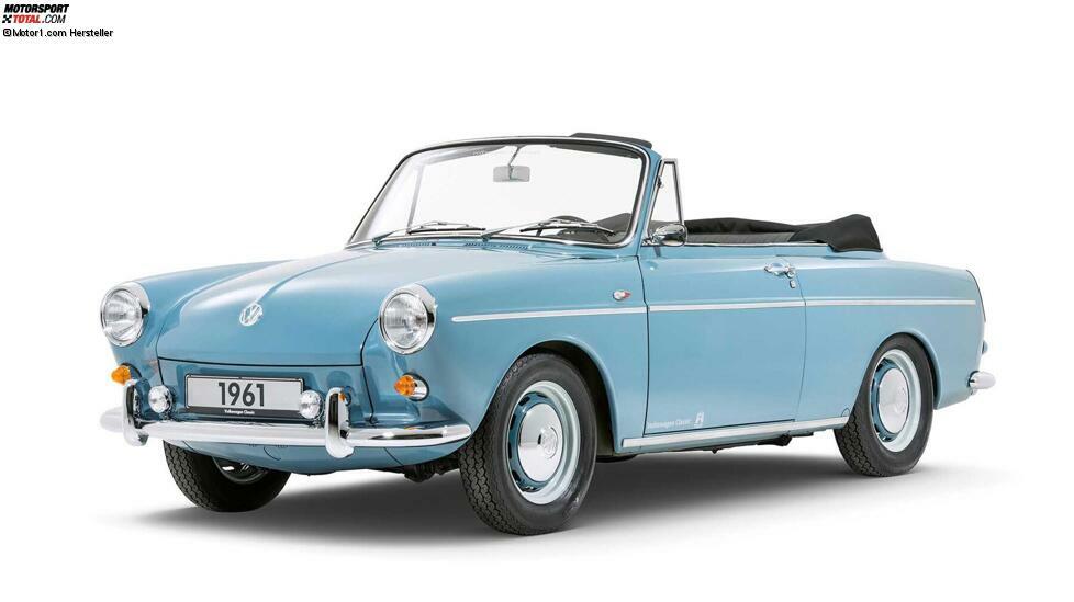 Überhaupt der VW Typ 3: Auch ein viersitziges Cabriolet auf Basis des VW 1500 von 1961 hatte Karmann so gut wie fertig. Angeblich verhinderte mangelnde Steifigkeit den Serienstart, es waren sogar schon Prospekte gedruckt worden.
Vermutlich zweifelte VW aber auch an den Erfolgschancen und wollte den offenen Käfer nicht gefährden. Lediglich 16 handgefertigte Prototypen wurden gebaut.