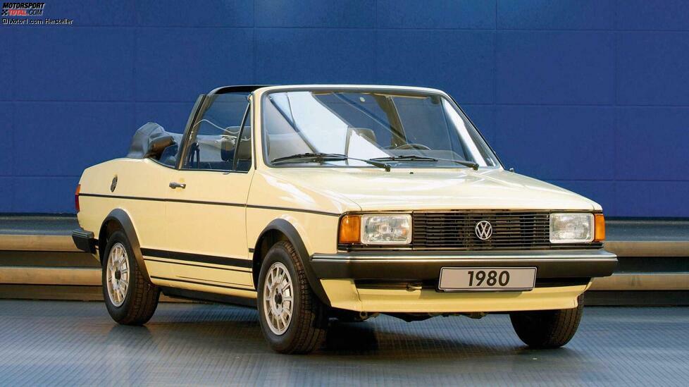 Möglicherweise mit Blick auf den US-Markt entwarf Karmann im Jahr 1980 diesen offenen VW Jetta. Gleich zwei ähnlich konzipierte Cabriolets wollte sich VW aber dann doch nicht leisten.