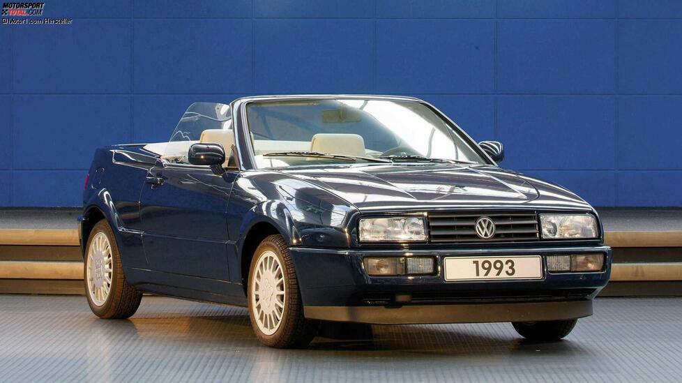 Das hier wäre ein echtes Highlight gewesen: Der Karmann-Entwurf eines VW Corrado Roadster. Als er 1993 vorgestellt wurde, befand sich der Corrado aber bereits am Ende seines Modellzyklus. Zudem wäre er wohl zu teuer geworden.