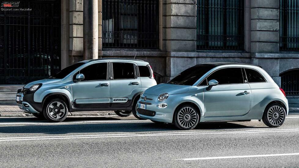 Fiat 500 und Fiat Panda sind Kleinstwagen, sie rangieren also noch eine Etage unter Polo, Clio und Konsorten. Obwohl kleiner und leichter, taten sie sich bis vor Kurzem schwer in Sachen Emissionen. So emittiert die LPG-Version des Fiat 500 noch sage und schreibe 118 Gramm!
Doch die neue 