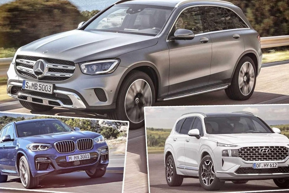 In einer Übersicht stellen wir das D-SUV-Segment vor, also die Mittelklasse-SUVs - Dazu gehören Autos wie Audi Q5, BMW X3 oder Hyundai Santa Fe