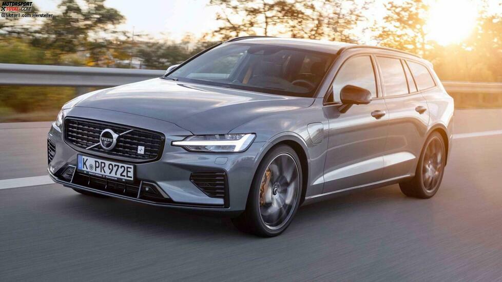 Volvo setzt bei seinem sportlichsten V60 ebenfalls auf Plug-in-Hybridisierung. Die Topversion mit 