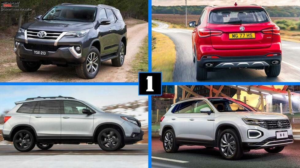 Platz für neue Modelle ist immer noch vorhanden. Hier sind 10 SUVs, die wir uns auch in Europa vorstellen können ...