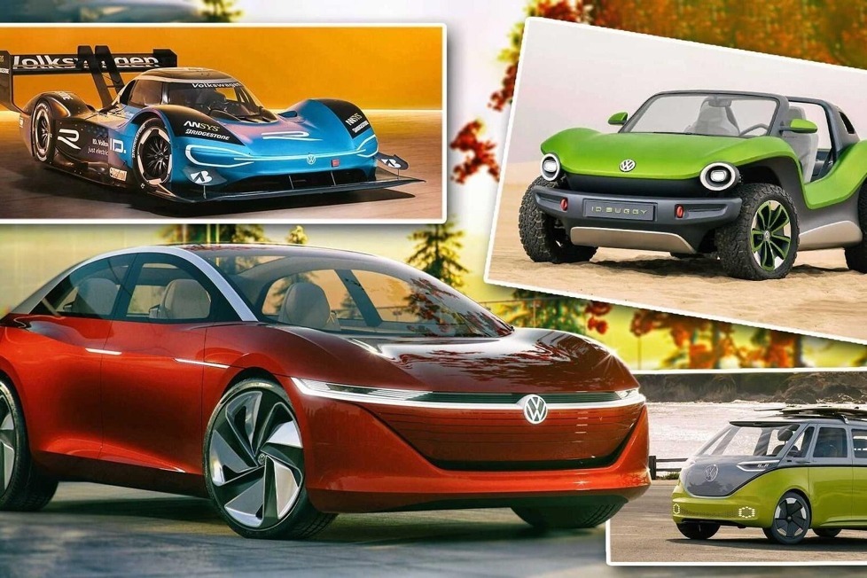 Bei den ID-Modellen von Volkswagen kann man leicht den Überblick verlieren - Wir zeigen die Studien und welche Serienautos daraus werden/wurden