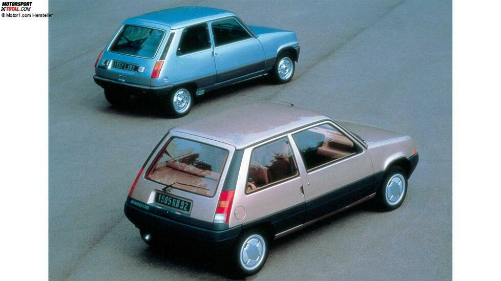 Mit dem Modelljahr 1984 endet die Karriere des Renault 5 der ersten Generation. Nach 5.544.695 produzierten Fahrzeugen in 13 Jahren steht mit dem 