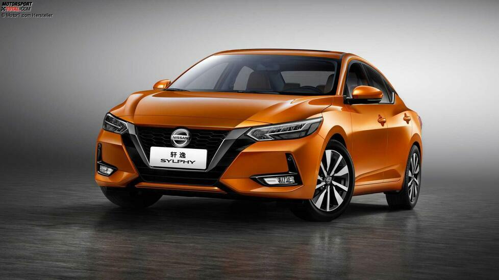 Ein illustrer Unbekannter für uns ist der Neuzugang des Jahres 2020 und hat keinen geringeren als den Volkswagen Golf aus den Top 10 verdrängt. Gestatten: Nissan Sylphy. 
Der spirituelle Nachfolger des Bluebird ist ein Modell, das vor allem in Japan und China  bekannt ist, aber je nach angebotener Generation, manchmal unter anderem Namen läuft, auch in Russland und Großbritannien. Ein Umsatzwachstum von 14,4 Prozent im Jahr 2020 sorgte für den Sprung der 4,64 Meter langen Limousine in die globale Top 10.