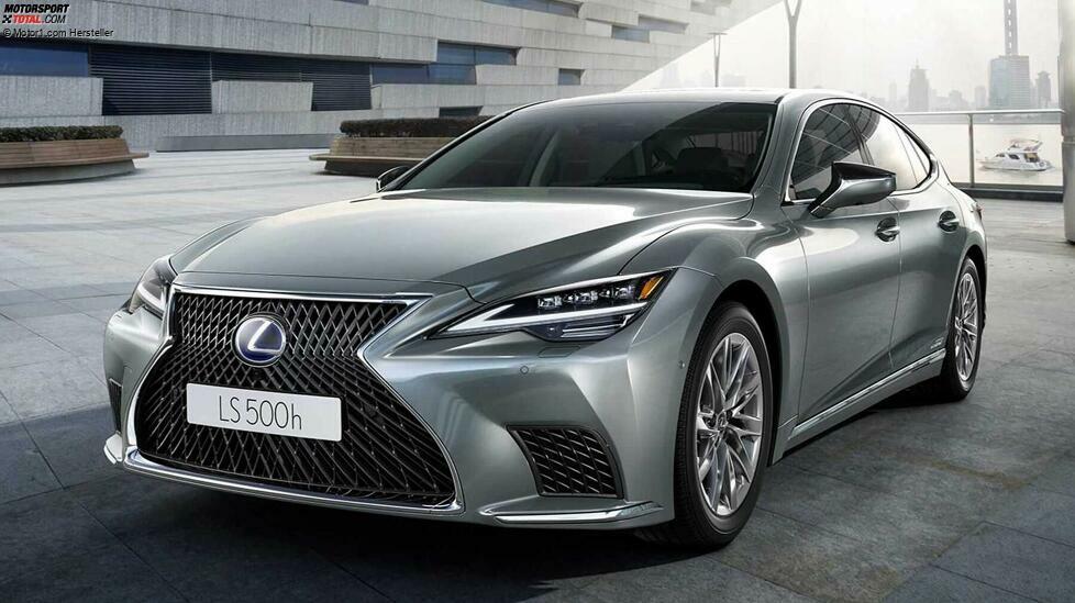 Die S-Klasse von Lexus ist der LS. Den LS 500h gibt es auch mit einem elektrischen Allradantrieb namens 