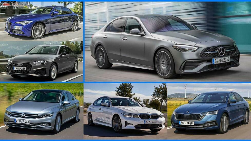 Die neue Mercedes C-Klasse kommt - darf es eine Alternative sein? A4 und 3er sind klar, aber es gibt sogar hauseigene Konkurrenz ...