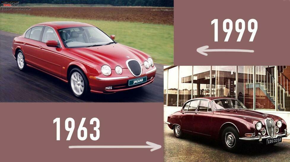 Die späten 1990er-Jahre waren die Blütezeit des Retro-Designs, auch und gerade in Großbritannien. 1999 kam eine interessante Limousine auf den Markt: Der Jaguar S-Type, der seinen Namen und sein Styling einem gleichnamigen Modell aus den 1960er-Jahren entlehnte.
Das klassische Modell wurde von 1963 bis 1968 produziert, wobei die Auflage mit nur 25.000 Exemplaren recht bescheiden ausfiel. Der moderne Nachfolger hingegen wurde von Jaguar auf einer generalistischen Plattform (der des Ford Thunderbird oder Lincoln LS) gebaut und erreichte keine große Popularität, zumindest nicht gegen seine Hauptkonkurrenten.