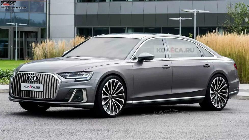 Der Audi A8 bekommt turnusmäßig ein Facelift, um auf Augenhöhe mit der neuen Mercedes S-Klasse zu sein. Im Gespräch ist zudem eine besondere luxuriöse Langversion nach Art von Maybach, die den traditionsreichen Namen Horch und einen W12 bekommen könnte.