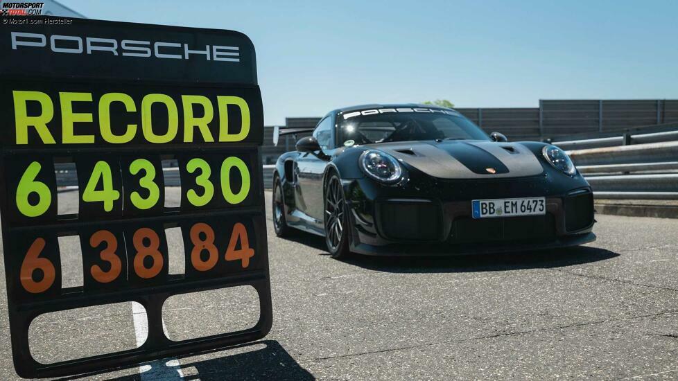 Porsche 911 GT2 RS Manthey Performance Kit Nürburgring-Rekord