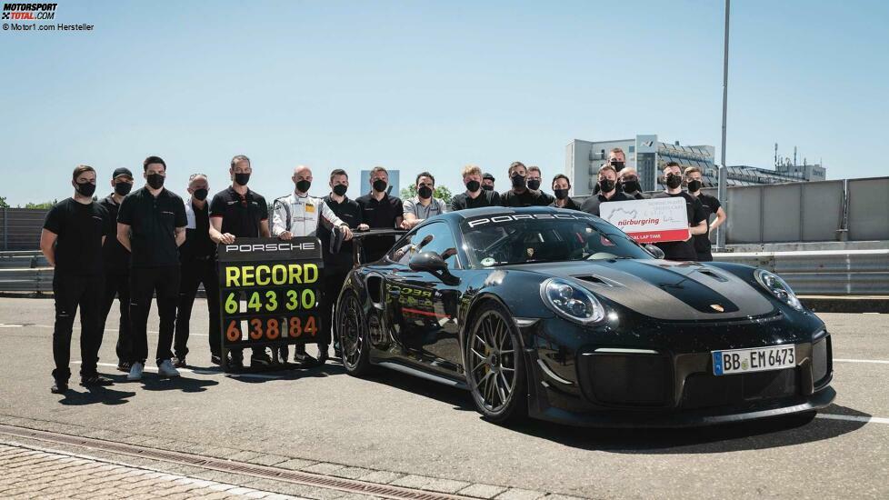 Porsche 911 GT2 RS Manthey Performance Kit Nürburgring-Rekord