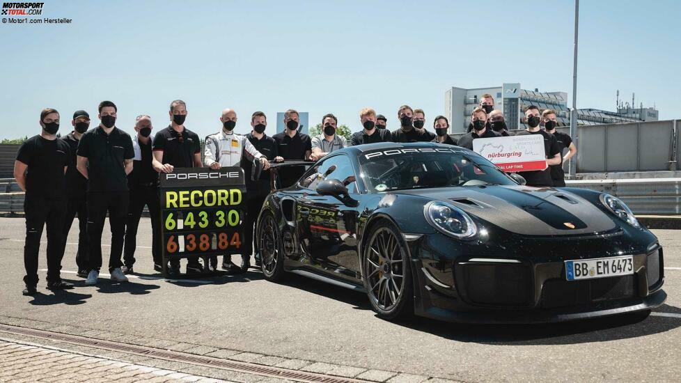 Porsche 911 GT2 RS Manthey Performance Kit Nürburgring-Rekord