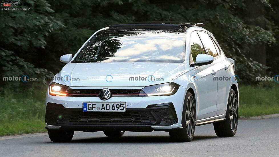 VW Polo GTI Facelift (2021) als Erlkönig