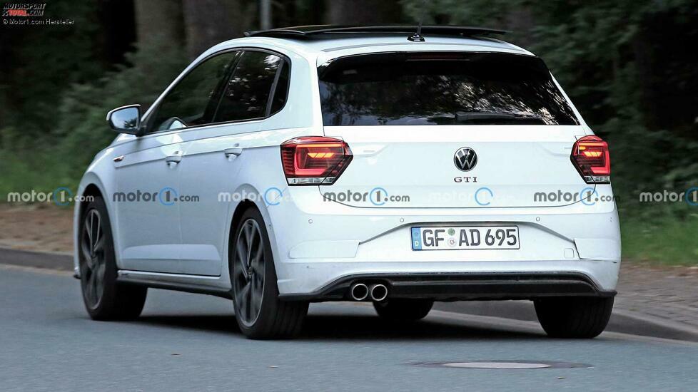 VW Polo GTI Facelift (2021) als Erlkönig