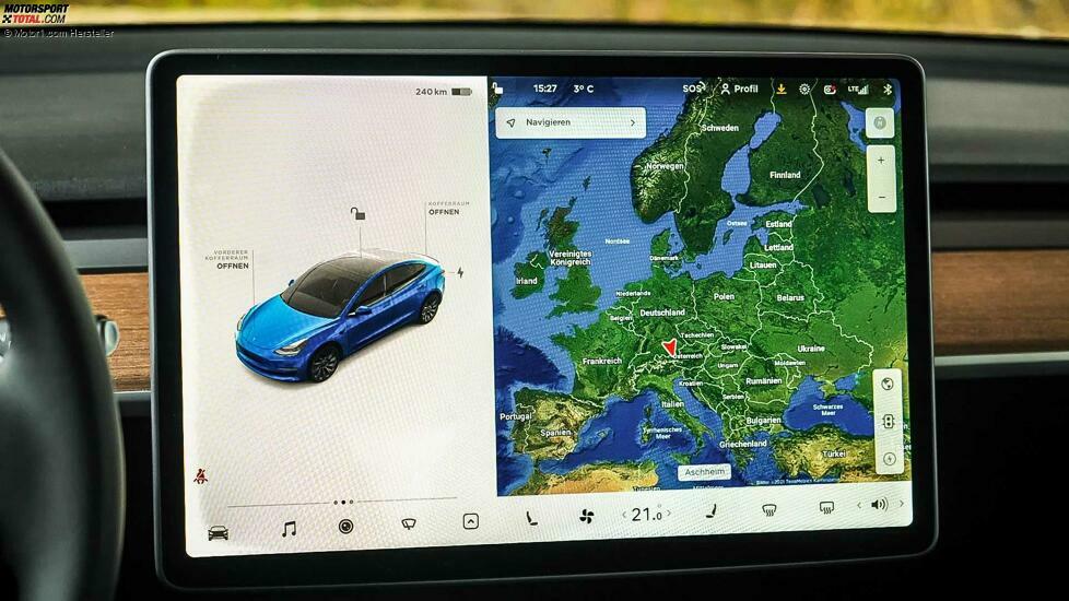Tesla Model 3 (2021) im Test