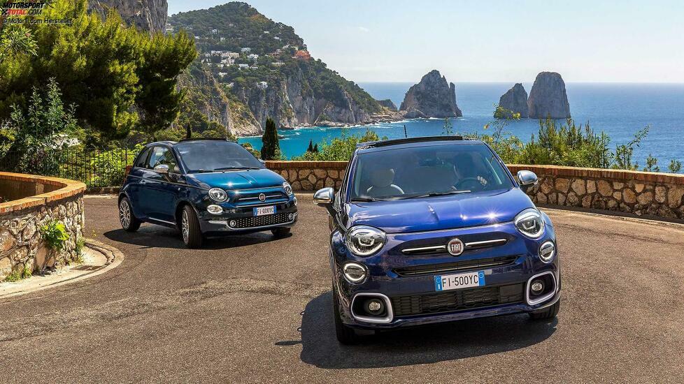 Fiat 500X & 500C Yachting