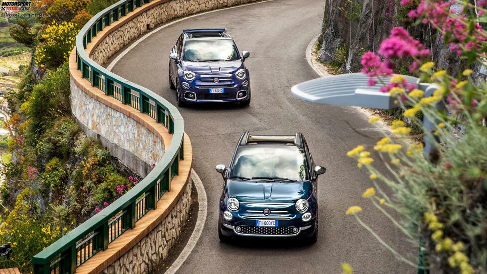 Fiat 500X & 500C Yachting