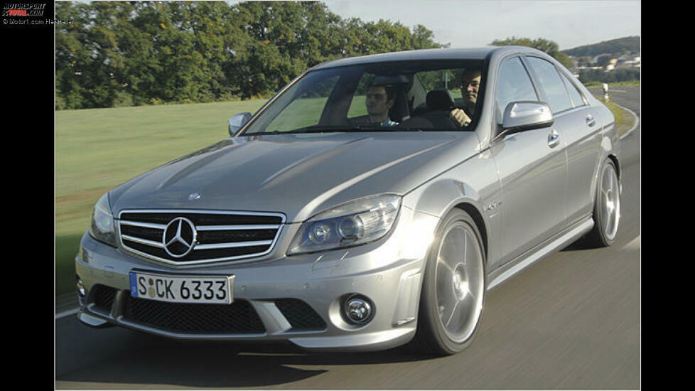 Wanken in Kurven kennt der C 63 AMG nicht