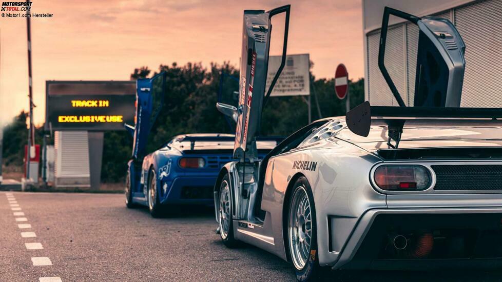 Bugatti EB 110 und Bugatti Centodieci