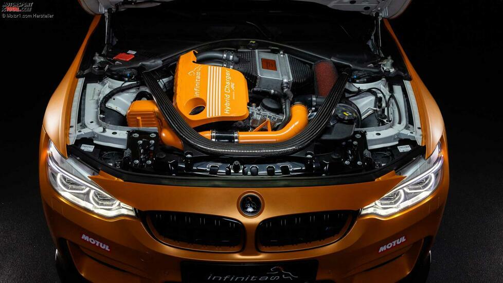 infinitas: Hybrid Charger System für Biturbo-Motoren