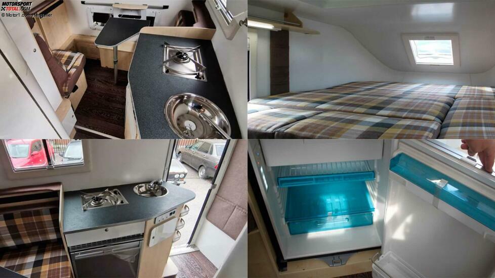 Lada 4x4 motorhome interior