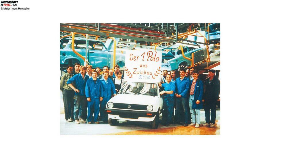 21. Mai 1990: Der erste VW Polo aus Mosel bei Zwickau