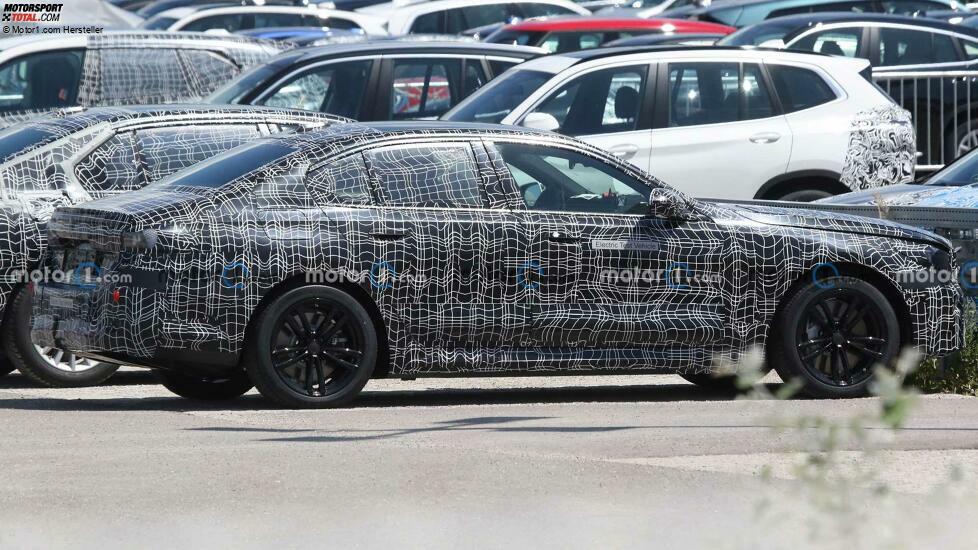 BMW 5er (2023) als Erlkönig