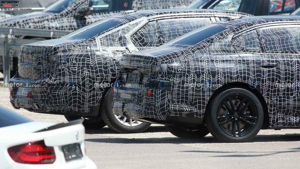 BMW 5er (2023) als Erlkönig