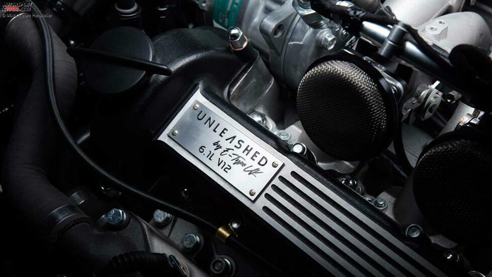 Jaguar E-Type entfesselt durch E-Type UK Engine