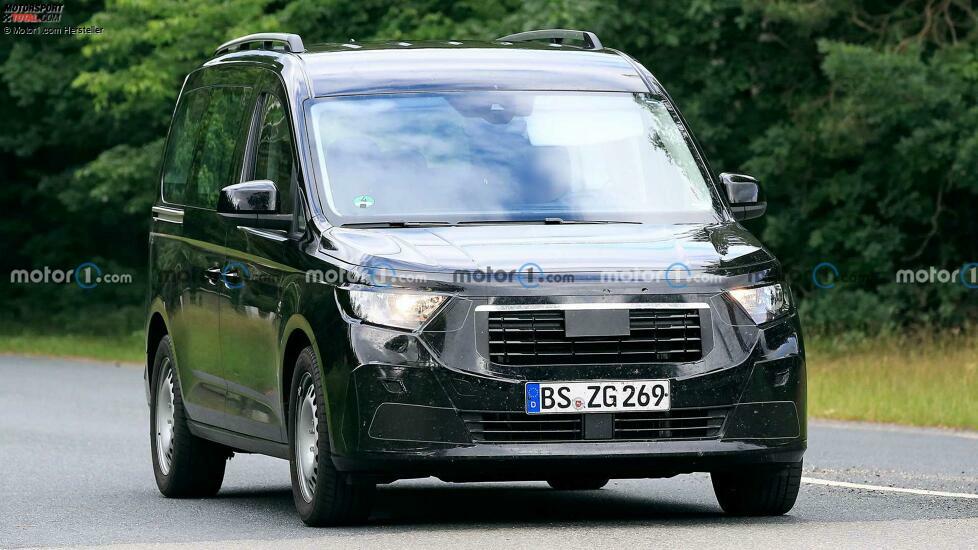 Neuer Ford Tourneo Connect (2022) auf ersten Erlkönigfotos