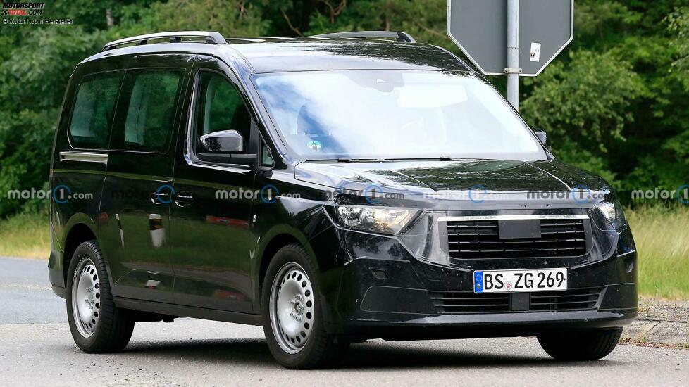 Neuer Ford Tourneo Connect (2022) auf ersten Erlkönigfotos