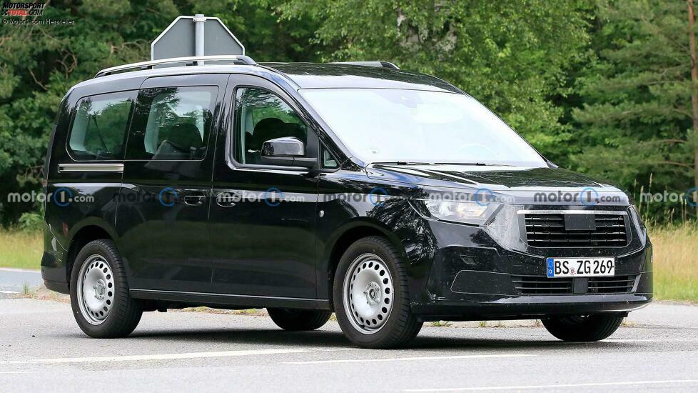 Neuer Ford Tourneo Connect (2022) auf ersten Erlkönigfotos