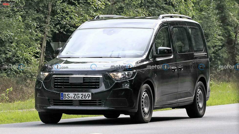 Neuer Ford Tourneo Connect (2022) auf ersten Erlkönigfotos