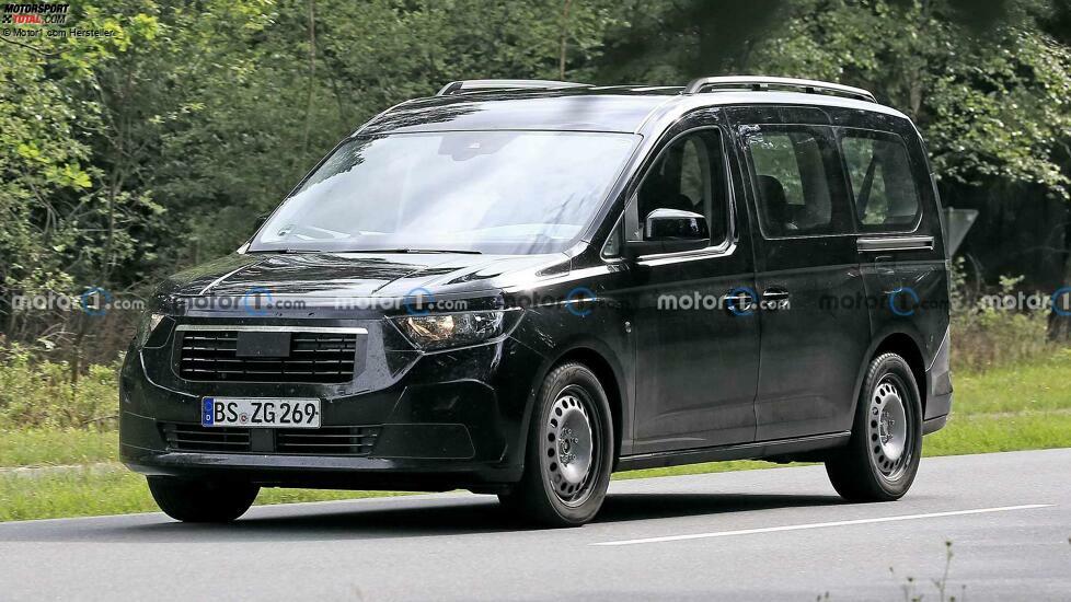 Neuer Ford Tourneo Connect (2022) auf ersten Erlkönigfotos