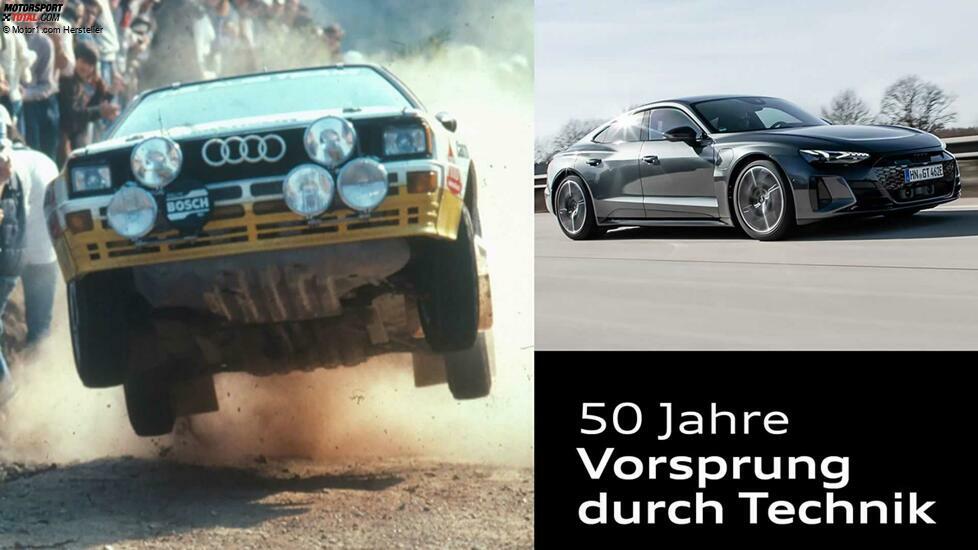 Audi feiert 50 Jahre ?Vorsprung durch Technik?