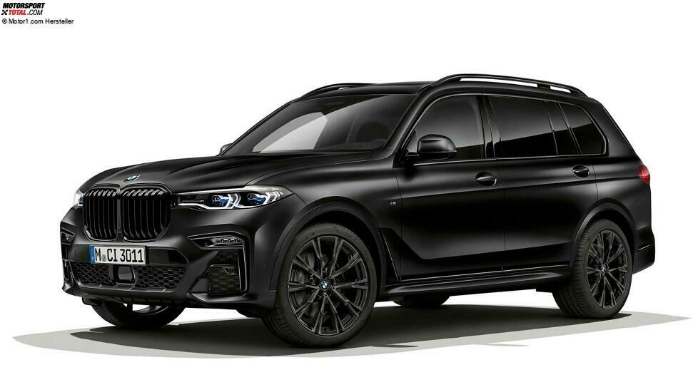 BMW X7 Edition in Frozen Black metallic (2021)