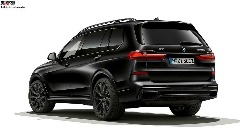 BMW X7 Edition in Frozen Black metallic (2021)