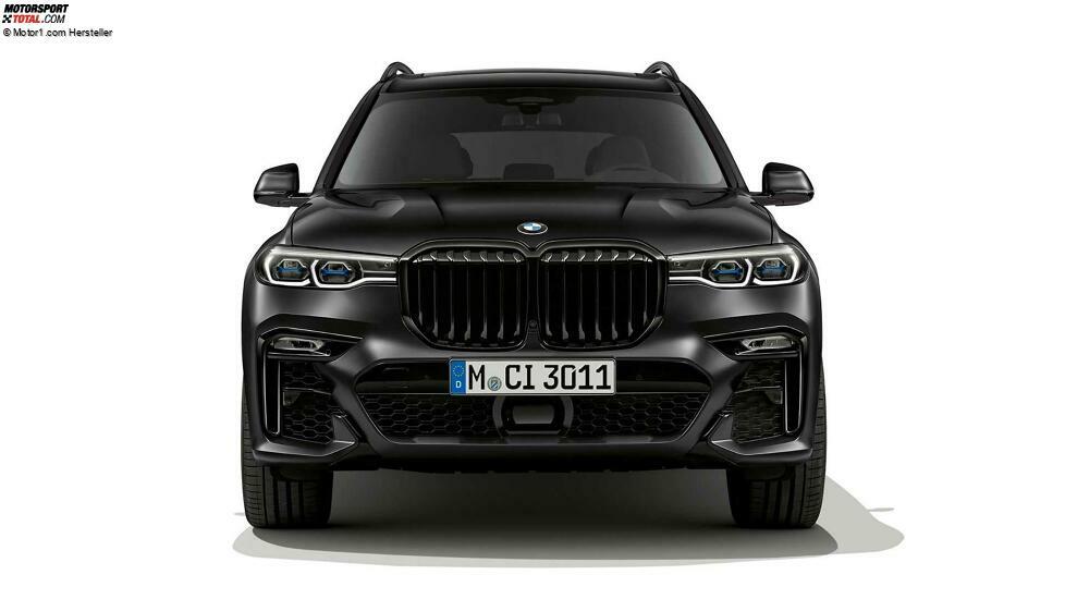 BMW X7 Edition in Frozen Black metallic (2021)