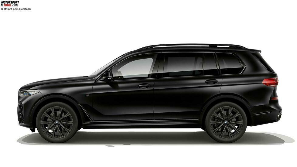 BMW X7 Edition in Frozen Black metallic (2021)