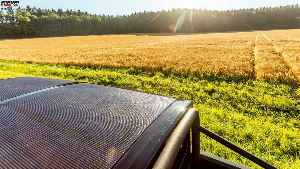 Electric Brands XBus (2022): Solarpanel