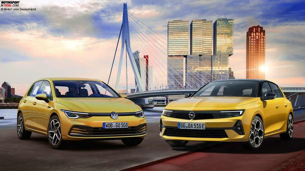 Opel Astra 2021 vs. VW Golf 2021