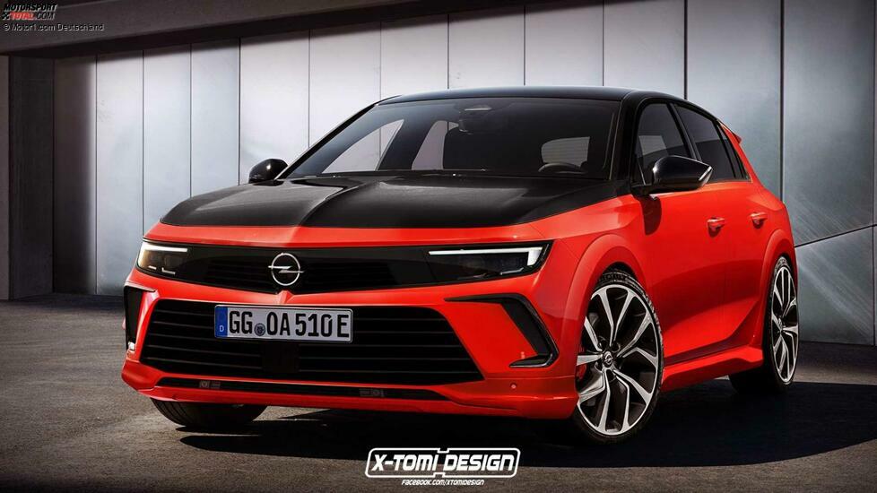 2022 Opel Astra GSi Rendering