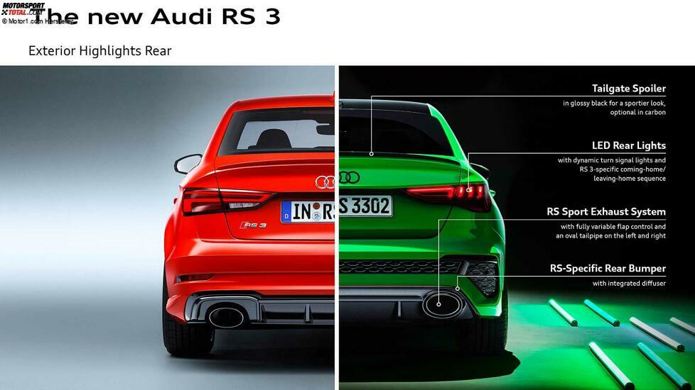 Nuova Audi RS 3 Sedan (2021)