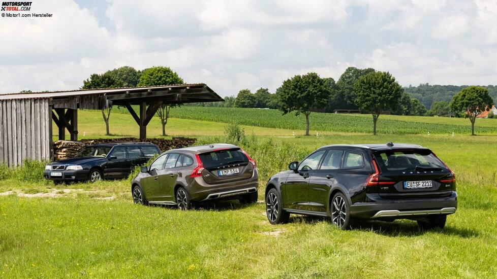 Volvo Cross Country drei Generationen im Fahrbericht