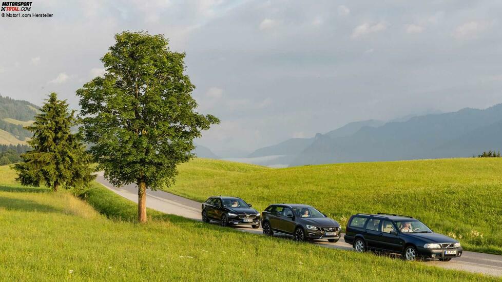 Volvo Cross Country drei Generationen im Fahrbericht