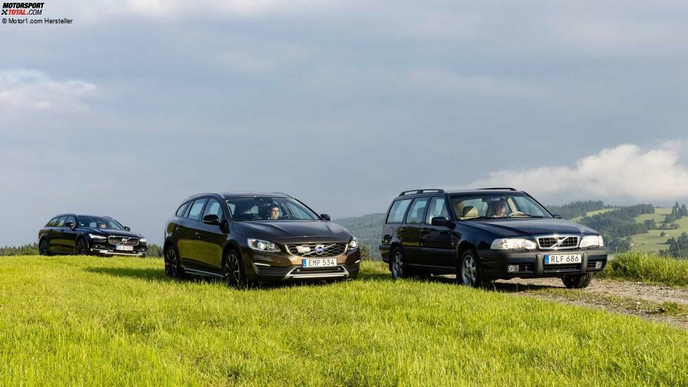 Volvo Cross Country drei Generationen im Fahrbericht