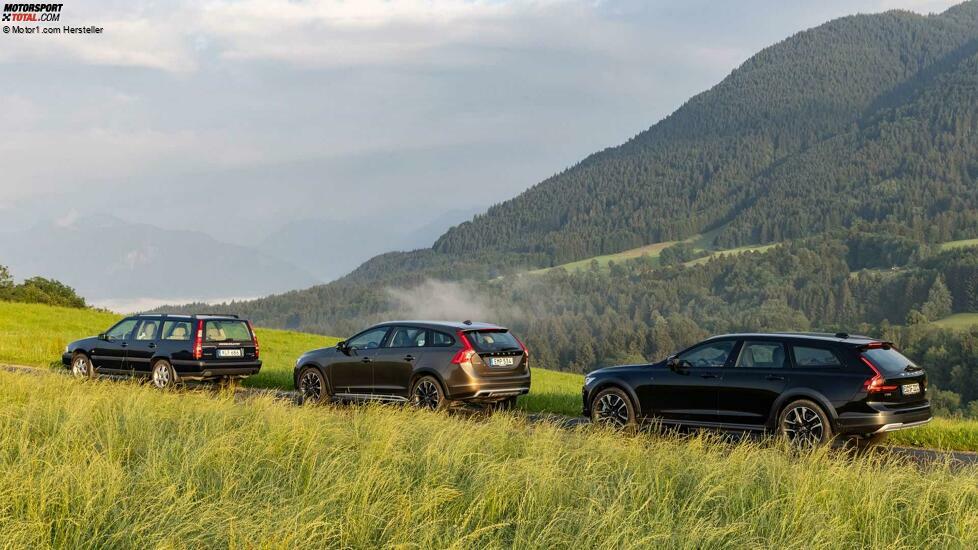 Volvo Cross Country drei Generationen im Fahrbericht