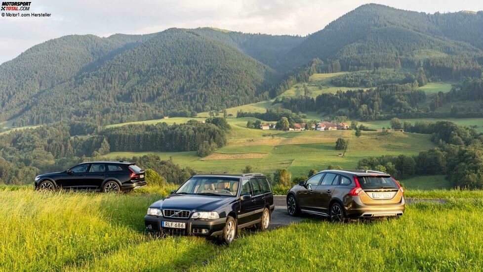 Volvo Cross Country drei Generationen im Fahrbericht